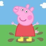 Familia Peppa Pig de colorat